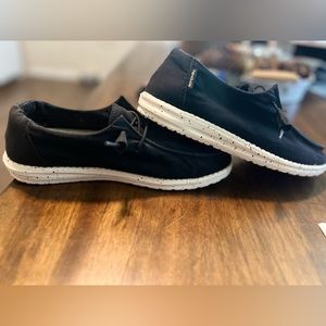Women’s Black Hey Dude Shoes size 8